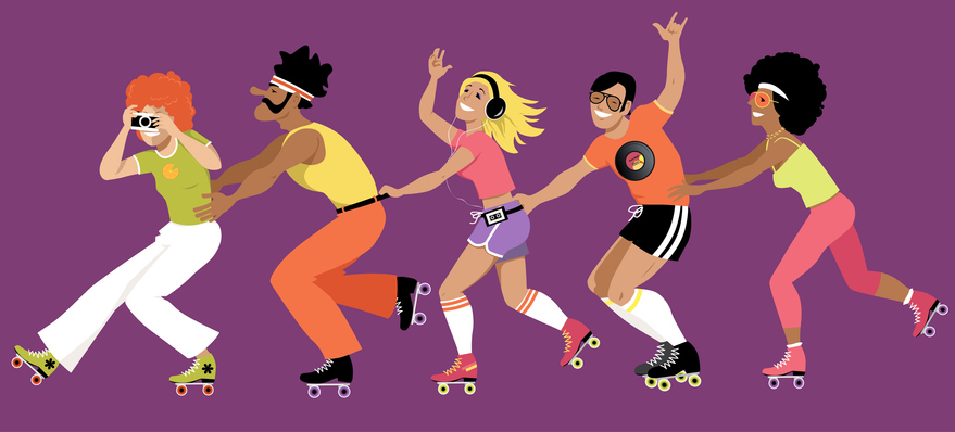 Featured image for Roller Skating Party Ideas