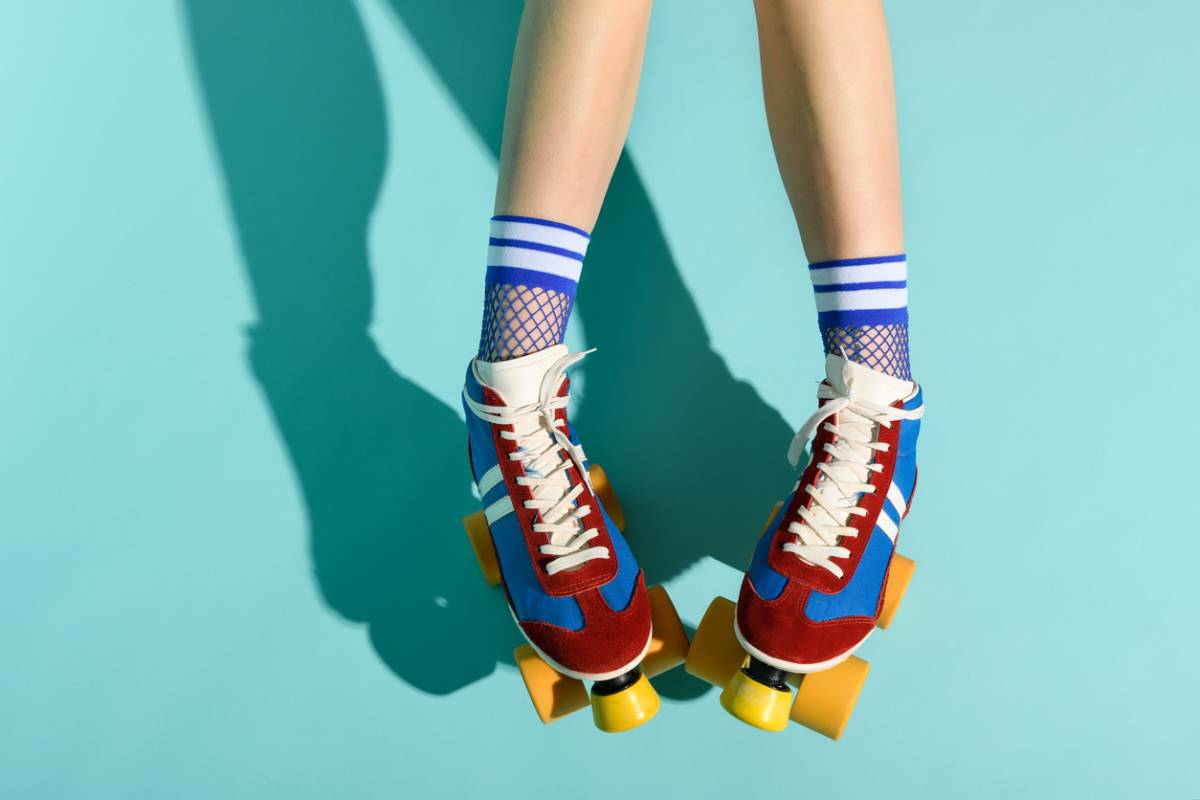 image showing how to break in new roller skates